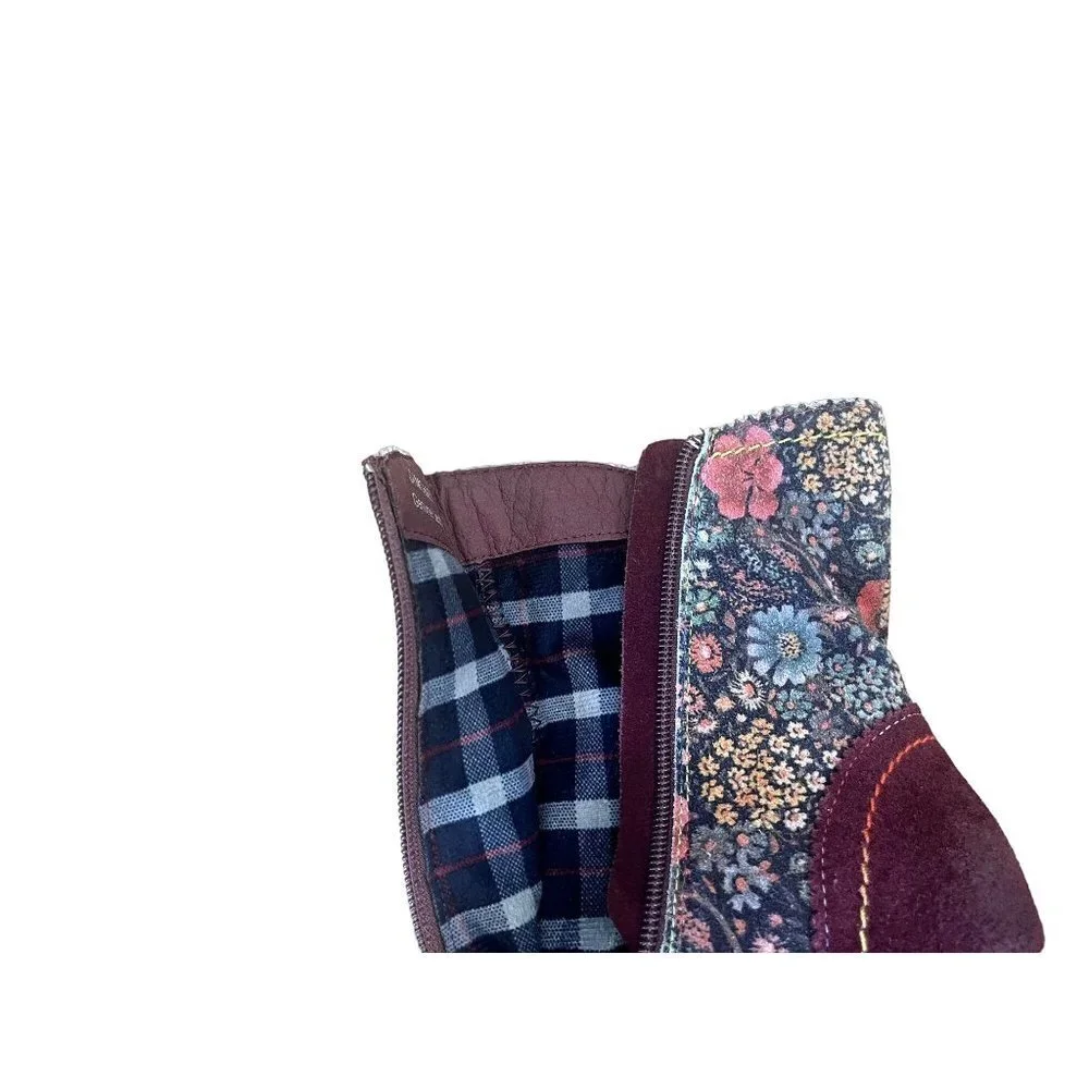 L' Atiste Simonetta Vintage Insired Sued Ankle Boots EU 37 - Picture 6 of 16